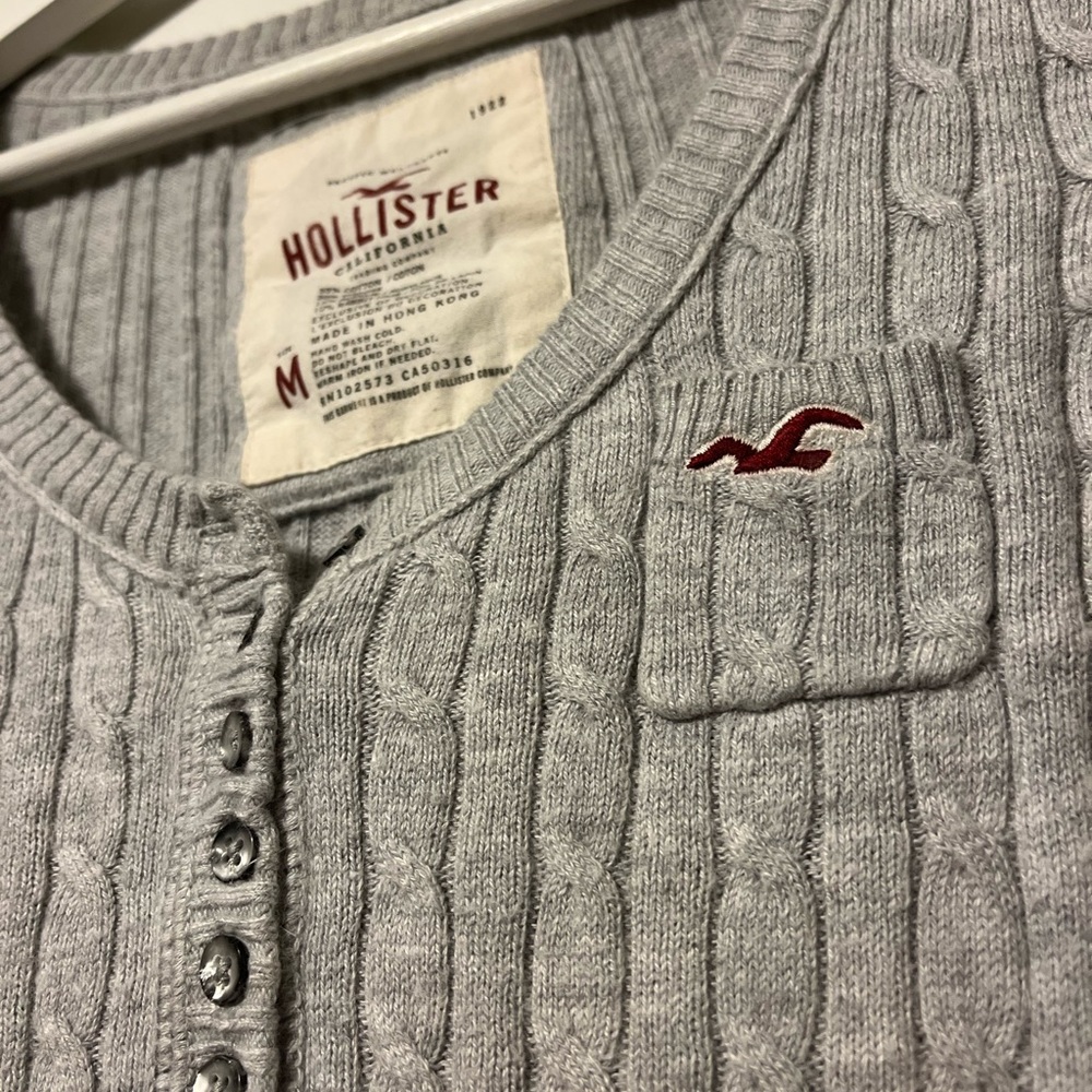 Hollister Y2K knit long sleeve